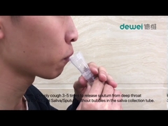 Saliva Collection Sample Covid-19 Antigen Rapid Test Cassette