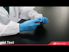 HIV 1/2のエイズのHIVウイルスのための急速な血液検査のキットの単一のパッケージ