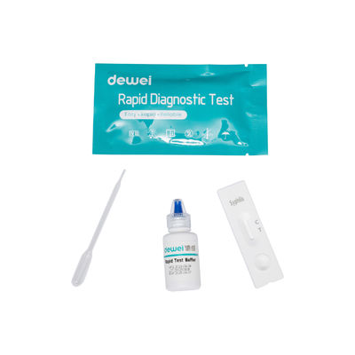40pcs 20pcs/Box Syphilis Rapid Test Kit For Whole Blood Serum Plasma