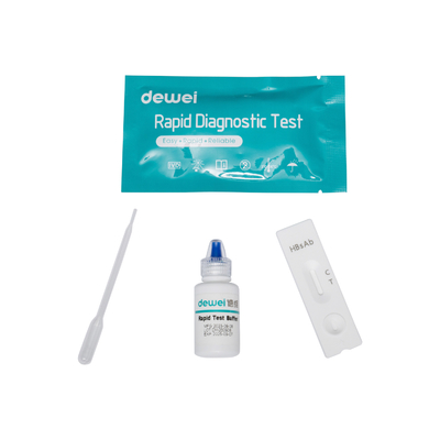 HBsAb Antibody Blood Test Kit Immunochromatography Qualitative Hepatitis B Test Kit